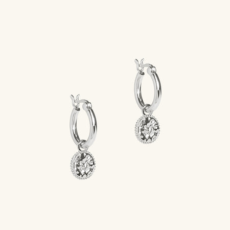 Sun Hoops Silver